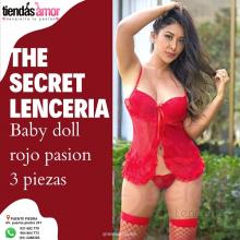 THE SECRET LENCERIA BABY DOLL ROJO